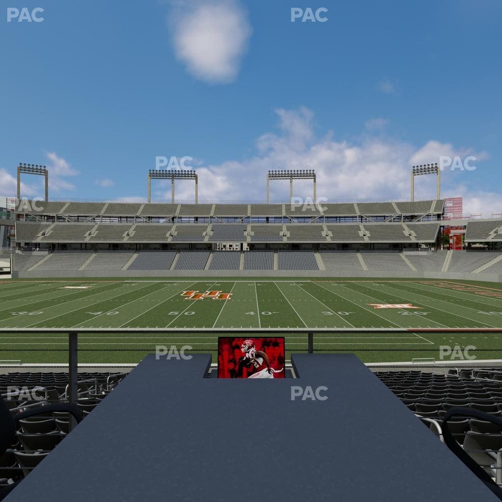 TDECU Stadium - Section Loge Box 11 Seat View