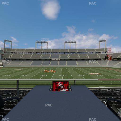 TDECU Stadium - Section Loge Box 11 Seat View