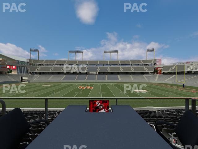 TDECU Stadium - Section Loge Box 11 Seat View