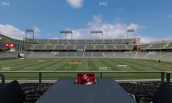 TDECU Stadium - Section Loge Box 11 Seat View