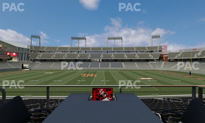 TDECU Stadium - Section Loge Box 11 Seat View