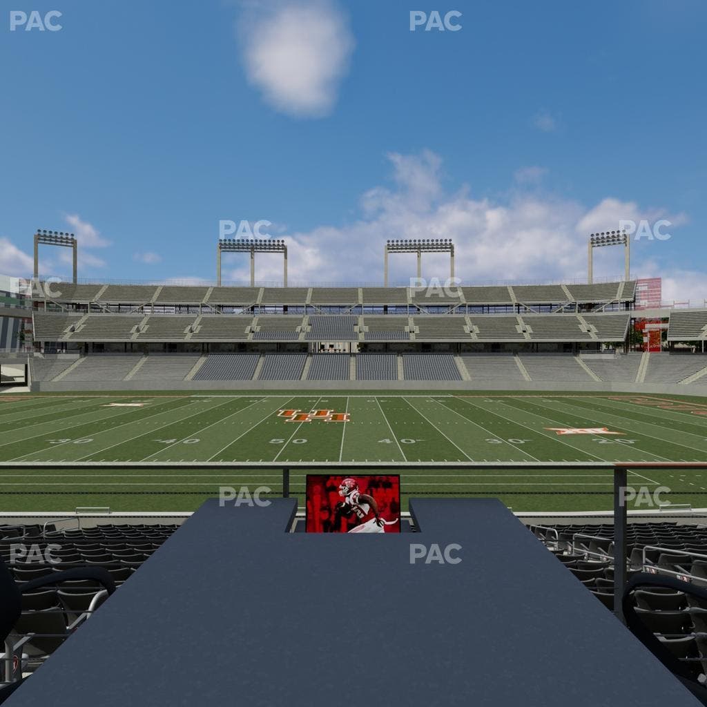TDECU Stadium - Section Loge Box 12 Seat View