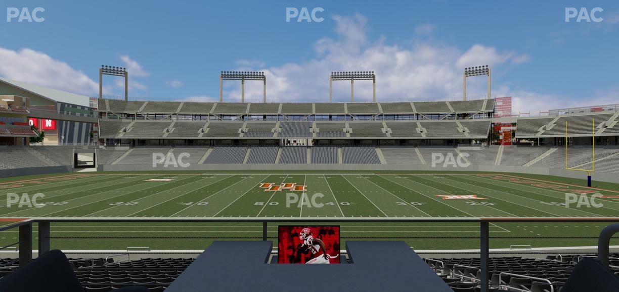 TDECU Stadium - Section Loge Box 12 Seat View