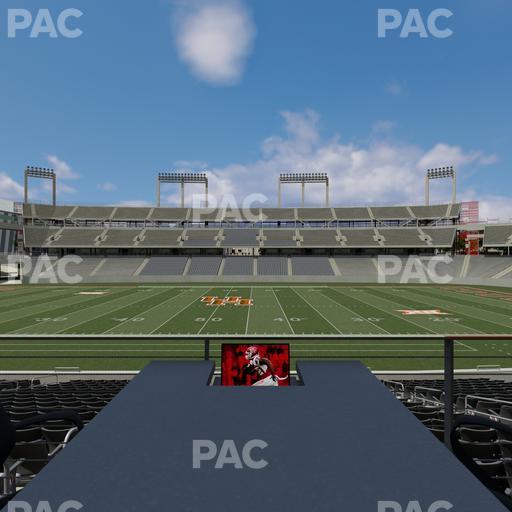 TDECU Stadium - Section Loge Box 12 Seat View