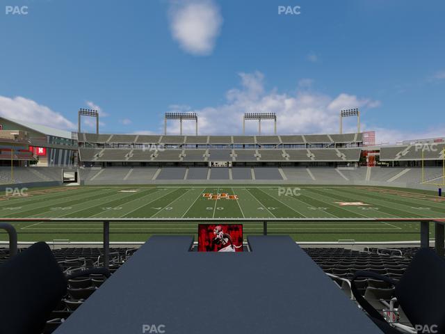 TDECU Stadium - Section Loge Box 13 Seat View