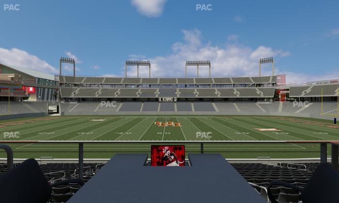 TDECU Stadium - Section Loge Box 13 Seat View