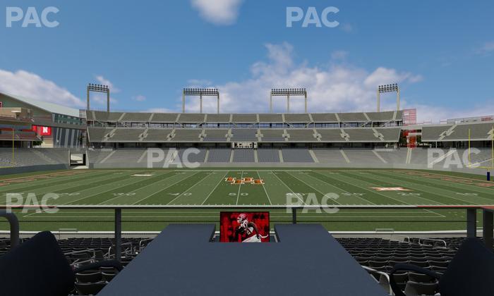 TDECU Stadium - Section Loge Box 13 Seat View