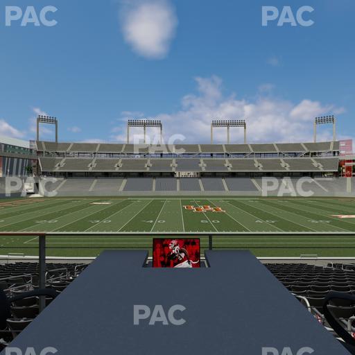 TDECU Stadium - Section Loge Box 15 Seat View