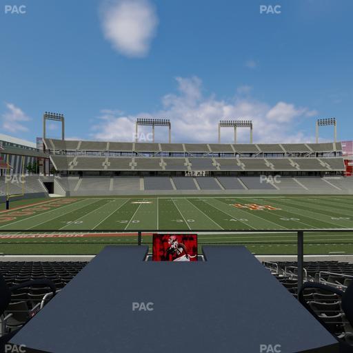 TDECU Stadium - Section Loge Box 18 Seat View