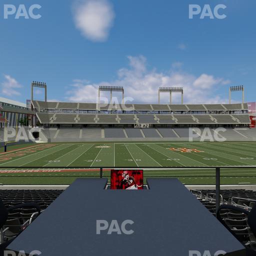 TDECU Stadium - Section Loge Box 18 Seat View