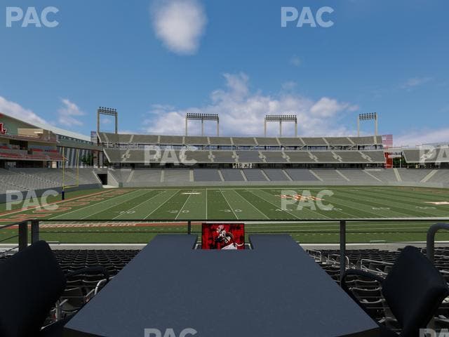 TDECU Stadium - Section Loge Box 18 Seat View