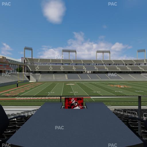 TDECU Stadium - Section Loge Box 19 Seat View