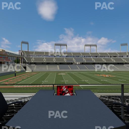 TDECU Stadium - Section Loge Box 19 Seat View