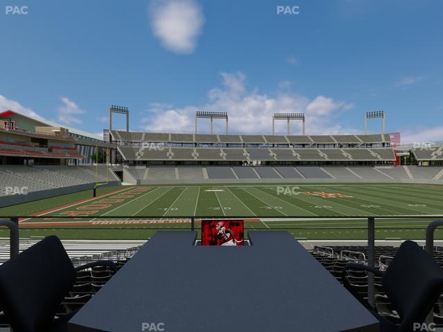 TDECU Stadium - Section Loge Box 19 Seat View