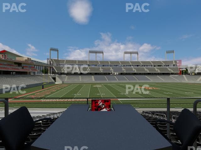 TDECU Stadium - Section Loge Box 19 Seat View