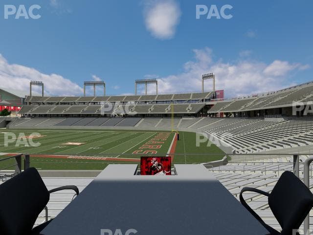 TDECU Stadium - Section Loge Box 2 Seat View