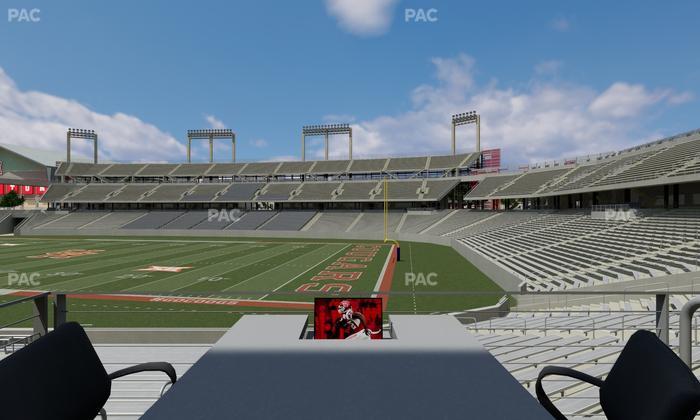 TDECU Stadium - Section Loge Box 2 Seat View