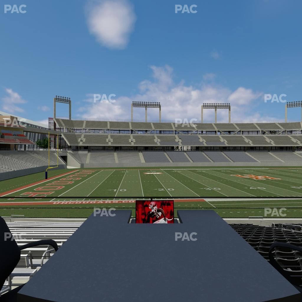 TDECU Stadium - Section Loge Box 20 Seat View