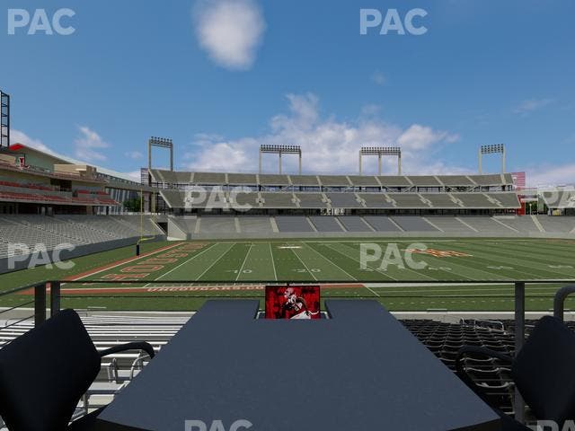 TDECU Stadium - Section Loge Box 20 Seat View
