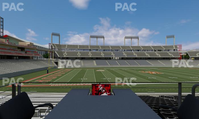 TDECU Stadium - Section Loge Box 20 Seat View