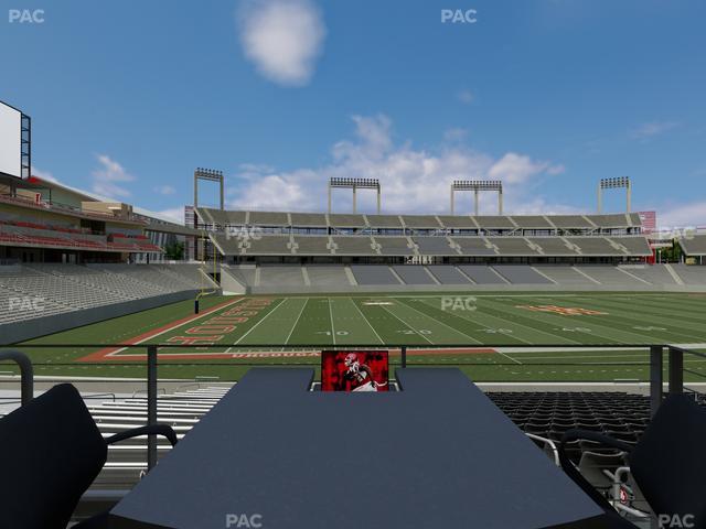 TDECU Stadium - Section Loge Box 21 Seat View