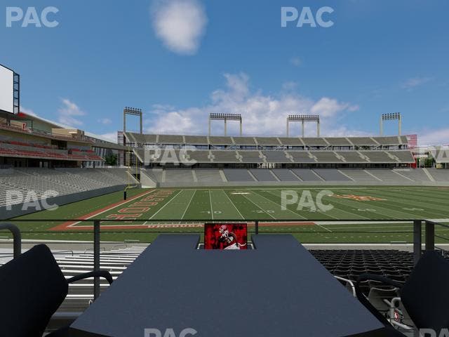 TDECU Stadium - Section Loge Box 21 Seat View