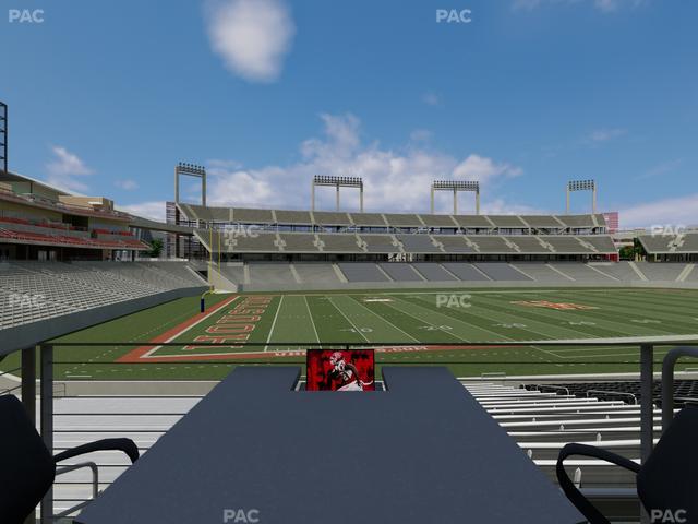 TDECU Stadium - Section Loge Box 22 Seat View