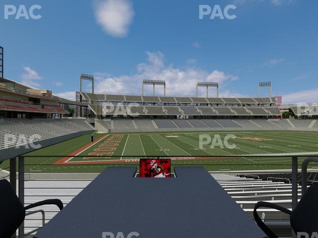 TDECU Stadium - Section Loge Box 22 Seat View