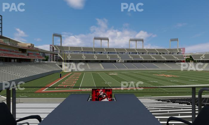TDECU Stadium - Section Loge Box 22 Seat View