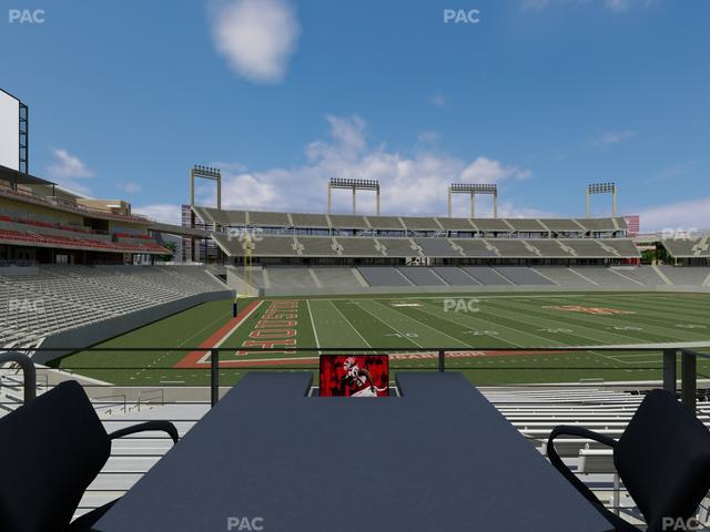 TDECU Stadium - Section Loge Box 23 Seat View