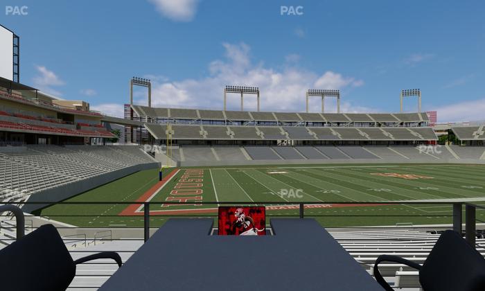 TDECU Stadium - Section Loge Box 23 Seat View