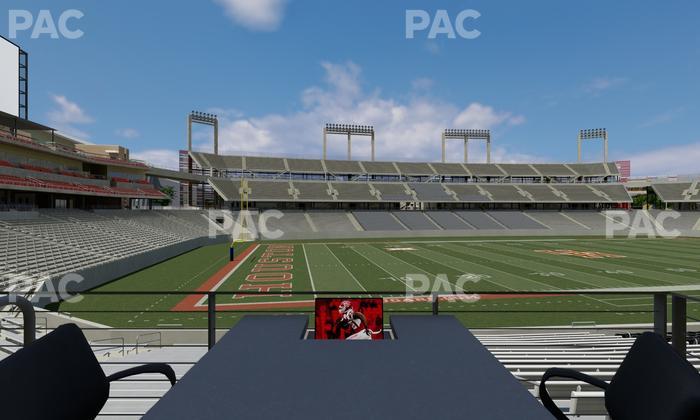 TDECU Stadium - Section Loge Box 23 Seat View