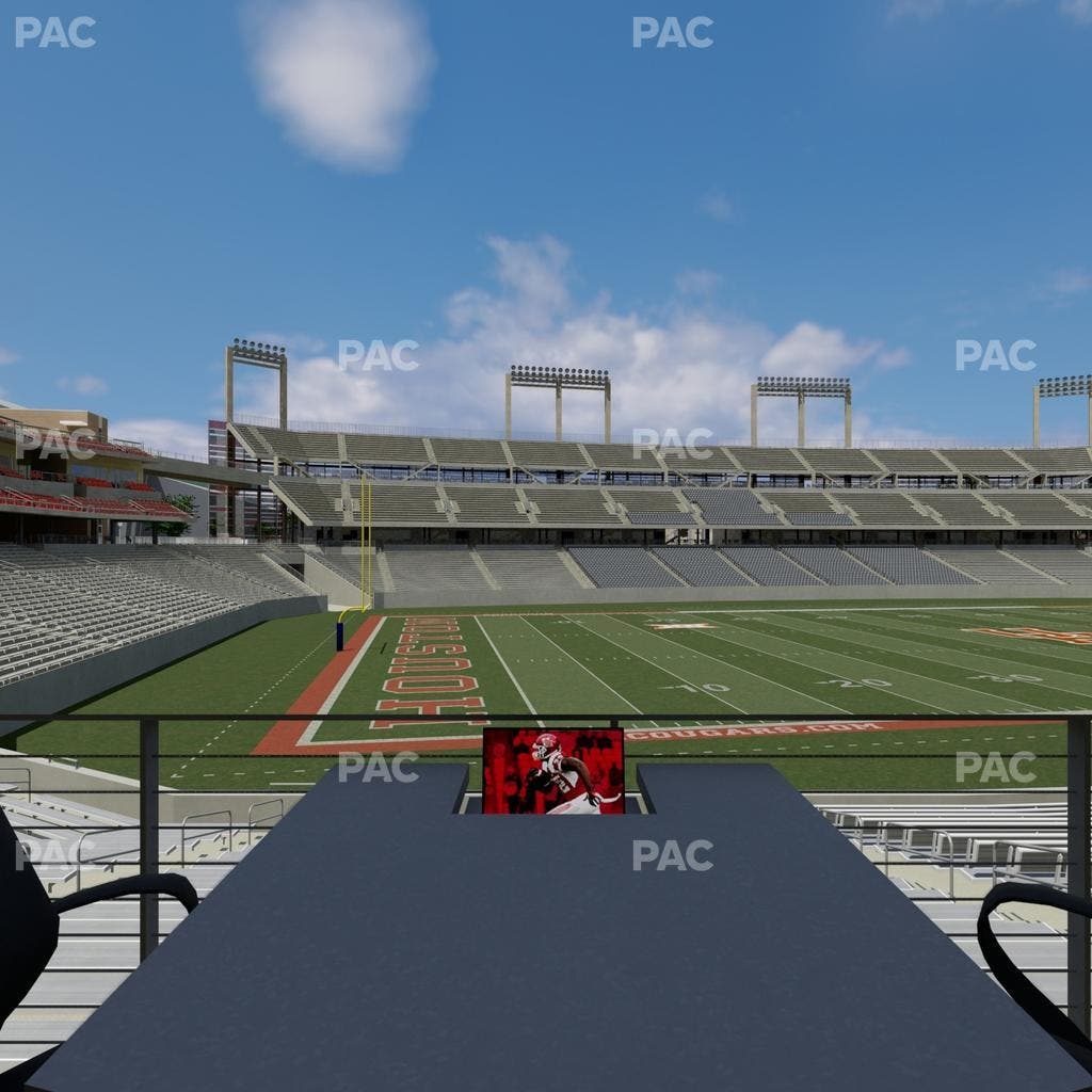 TDECU Stadium - Section Loge Box 24 Seat View
