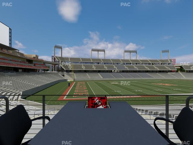 TDECU Stadium - Section Loge Box 24 Seat View