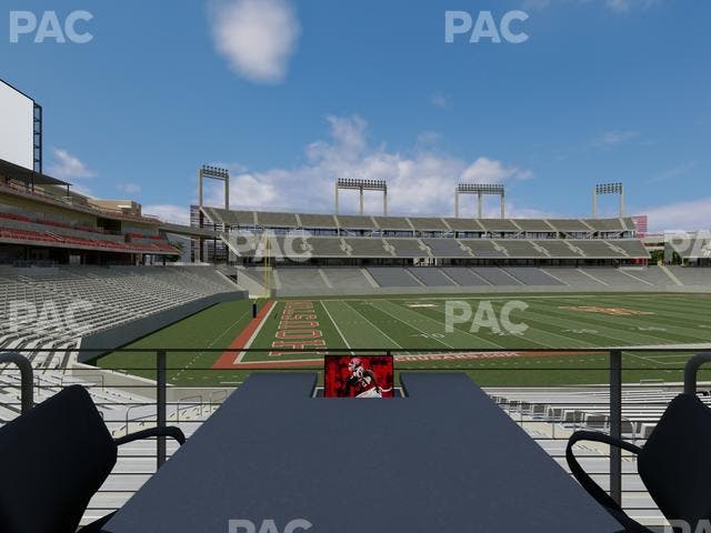 TDECU Stadium - Section Loge Box 24 Seat View