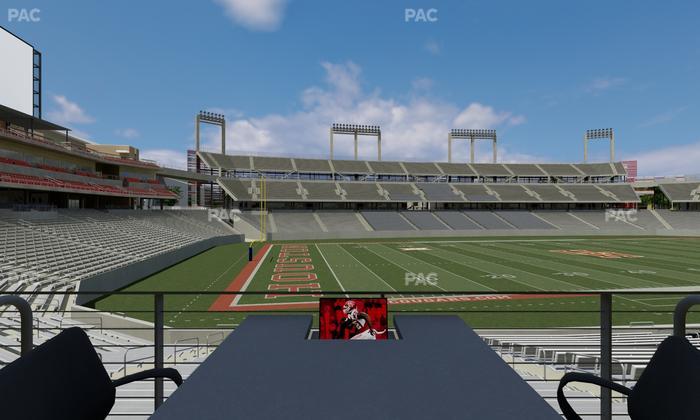 TDECU Stadium - Section Loge Box 24 Seat View