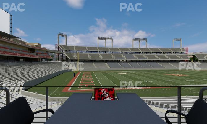 TDECU Stadium - Section Loge Box 24 Seat View