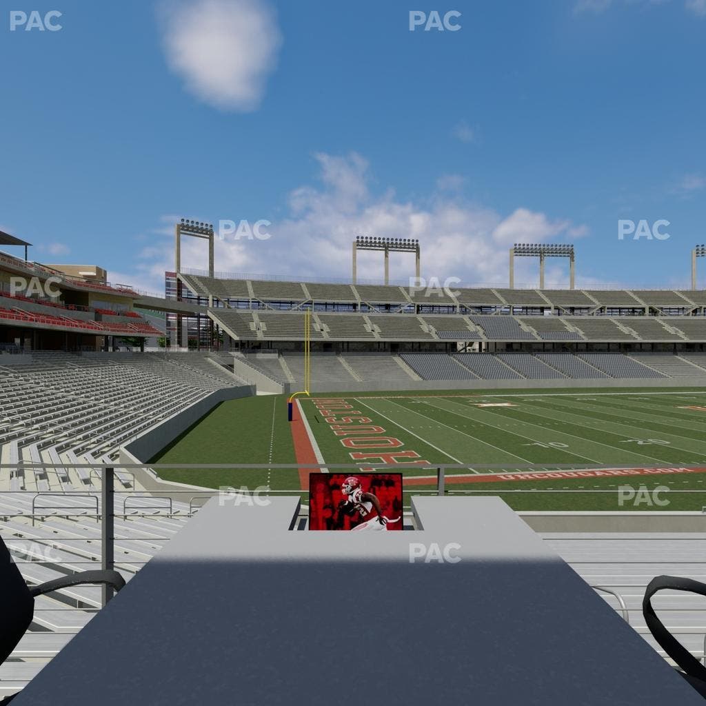 TDECU Stadium - Section Loge Box 25 Seat View