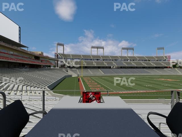 TDECU Stadium - Section Loge Box 25 Seat View