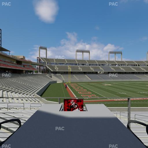 TDECU Stadium - Section Loge Box 26 Seat View