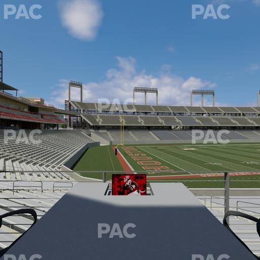 TDECU Stadium - Section Loge Box 26 Seat View