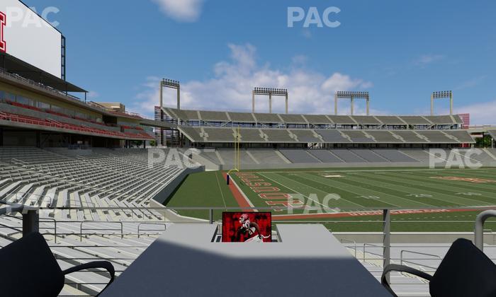 TDECU Stadium - Section Loge Box 26 Seat View