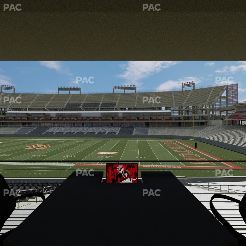 TDECU Stadium - Section Loge Box 27 Seat View