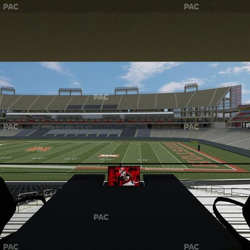 TDECU Stadium - Section Loge Box 27 Seat View