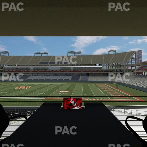TDECU Stadium - Section Loge Box 27 Seat View