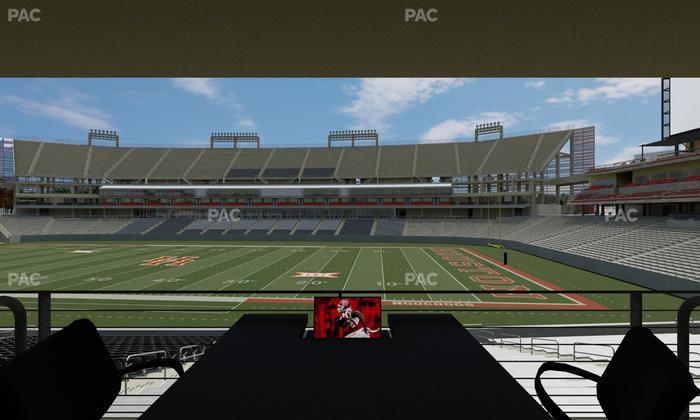 TDECU Stadium - Section Loge Box 27 Seat View