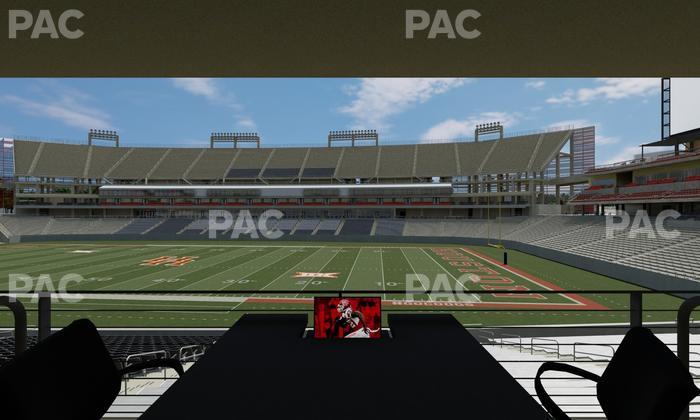 TDECU Stadium - Section Loge Box 27 Seat View