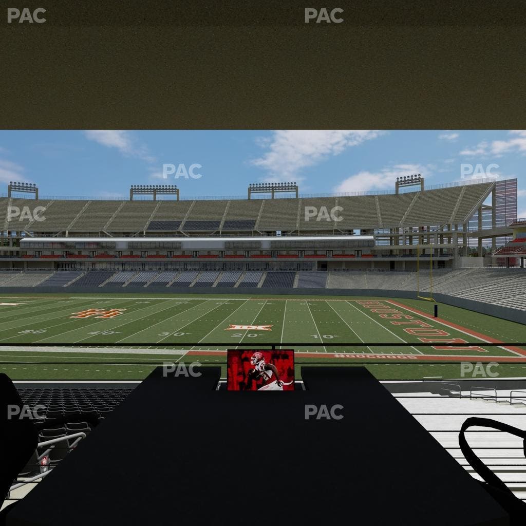 TDECU Stadium - Section Loge Box 28 Seat View