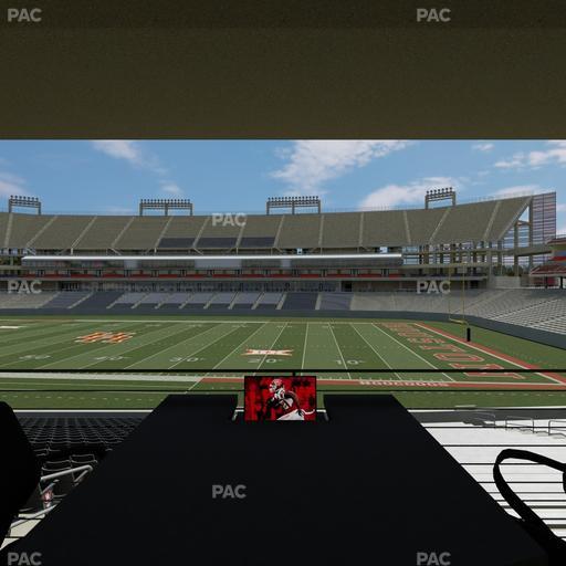 TDECU Stadium - Section Loge Box 28 Seat View
