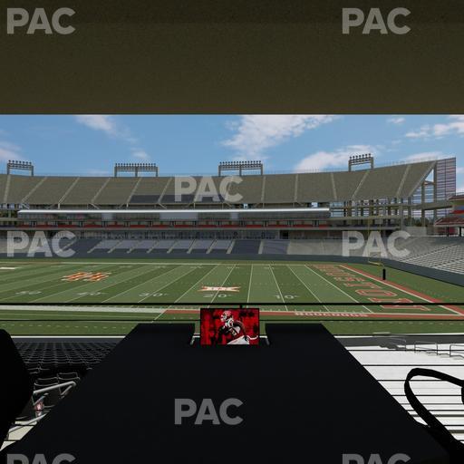 TDECU Stadium - Section Loge Box 28 Seat View